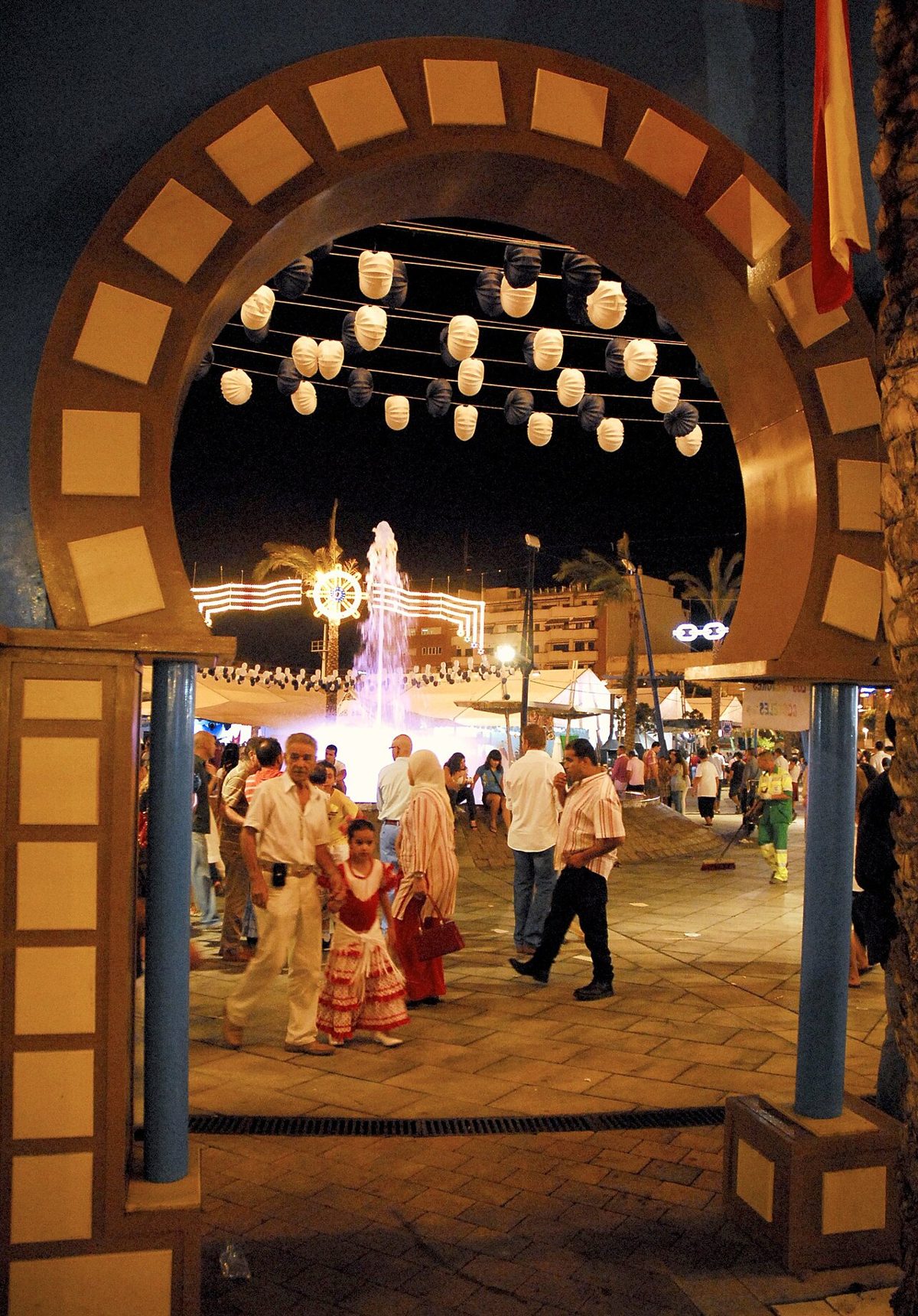 Feria de Melilla. Fotografía de archivo.