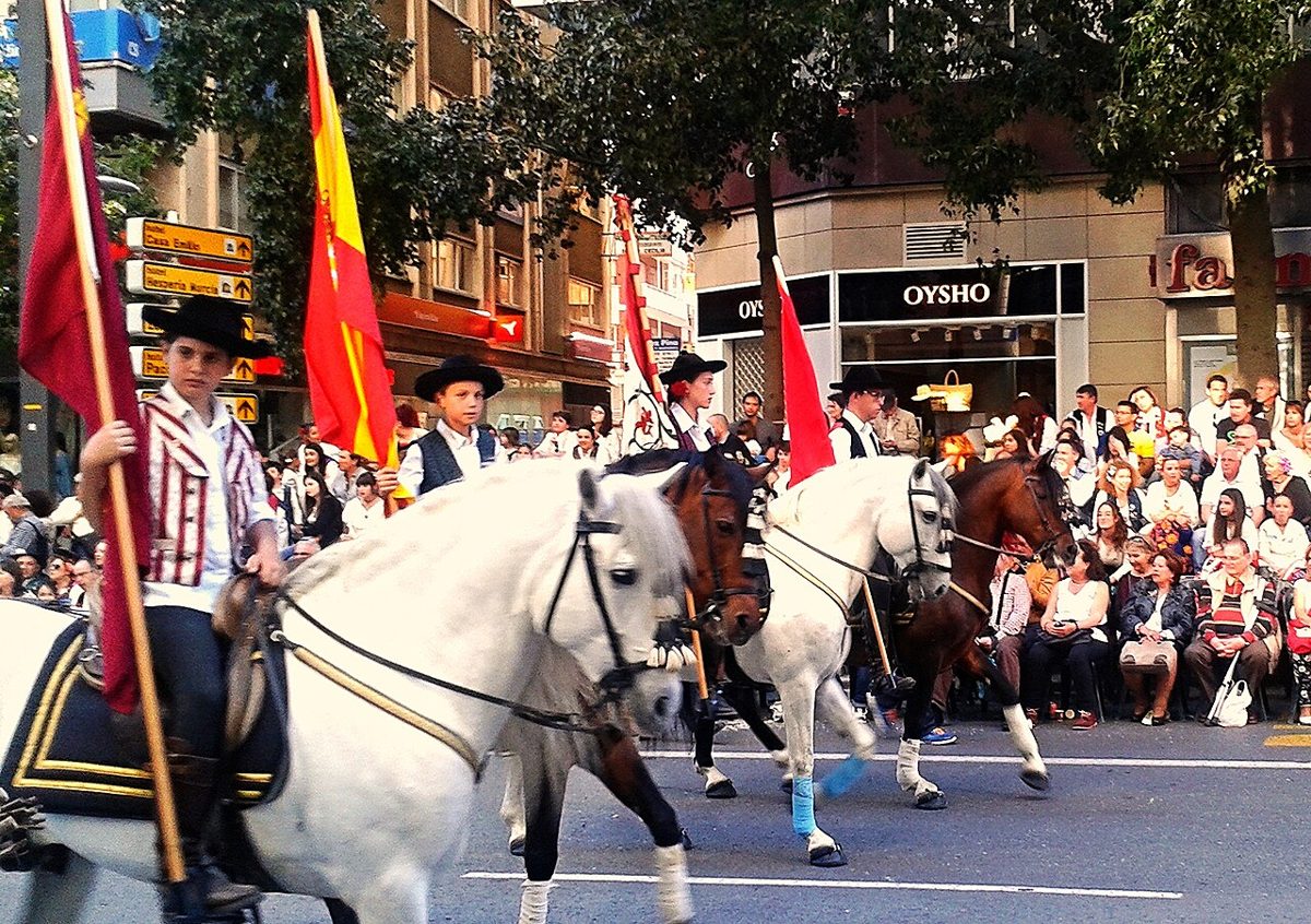 Bando de la Huerta en Murcia. Fotografía de archivo.
