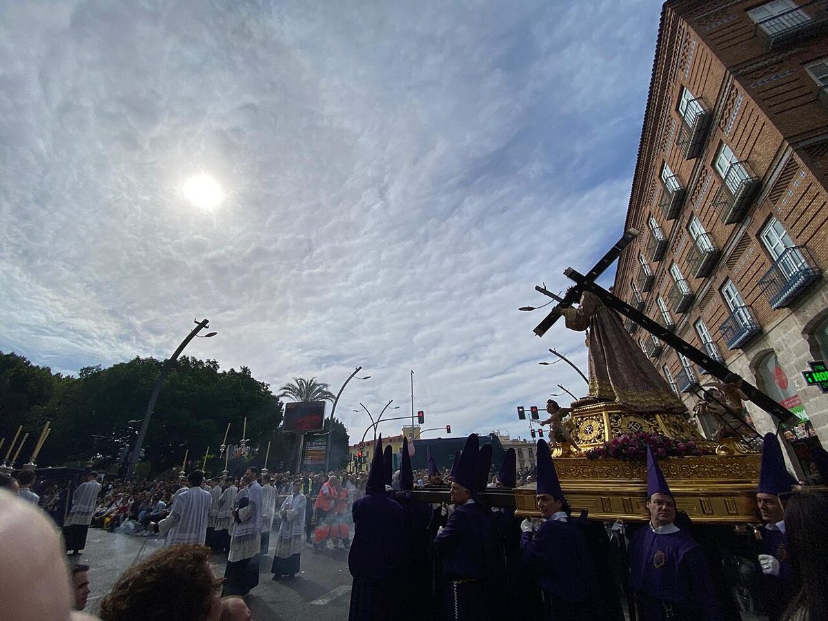 Procesión de la Semana Santa de Murcia. Fotografía de archivo.