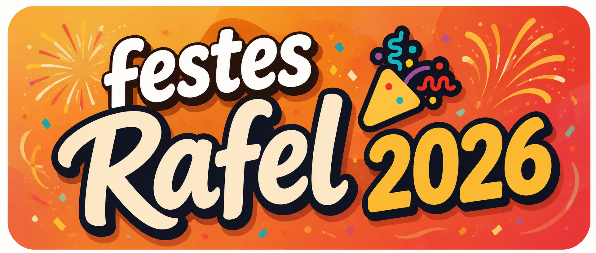 Cartel de fiestas de Rafelbunyol